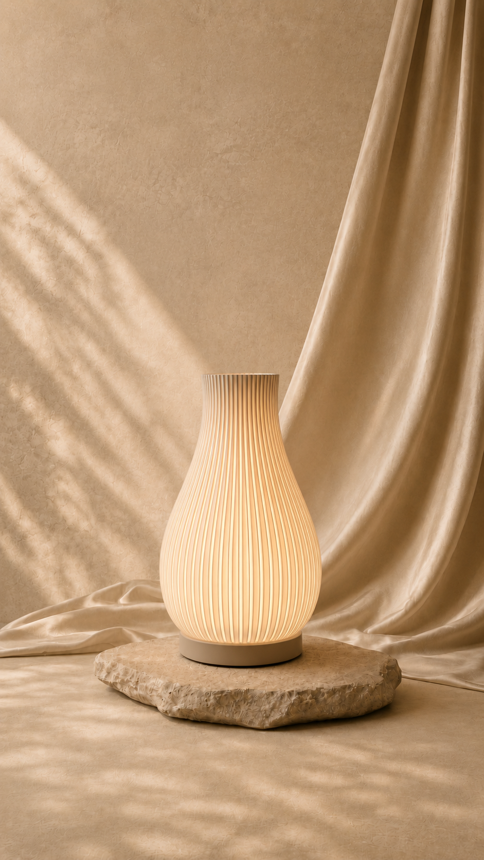 Vase lamp